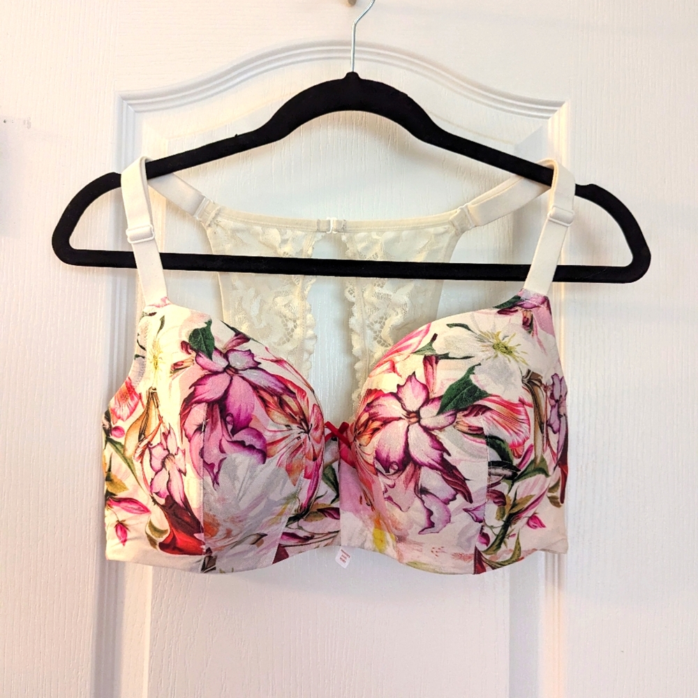 Lane Bryant Cacique Bra, Lace Cami Back